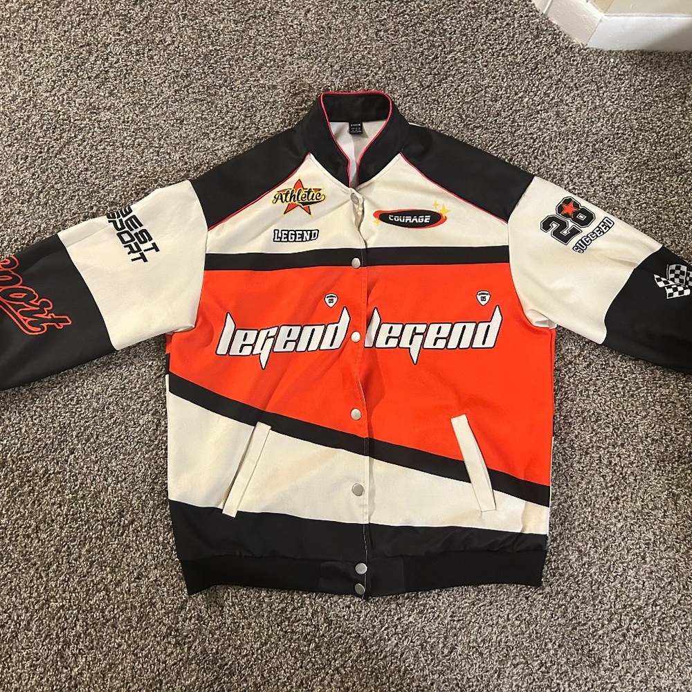 Graphic ColorBlock Jacket